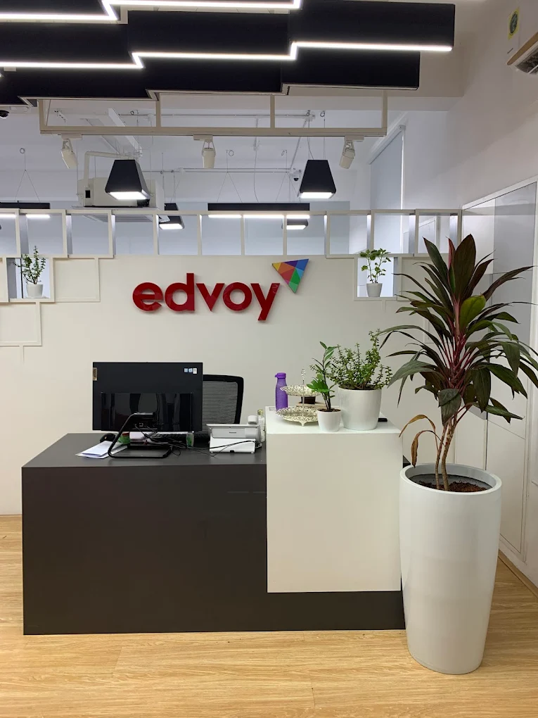 Edvoy office consultation area
